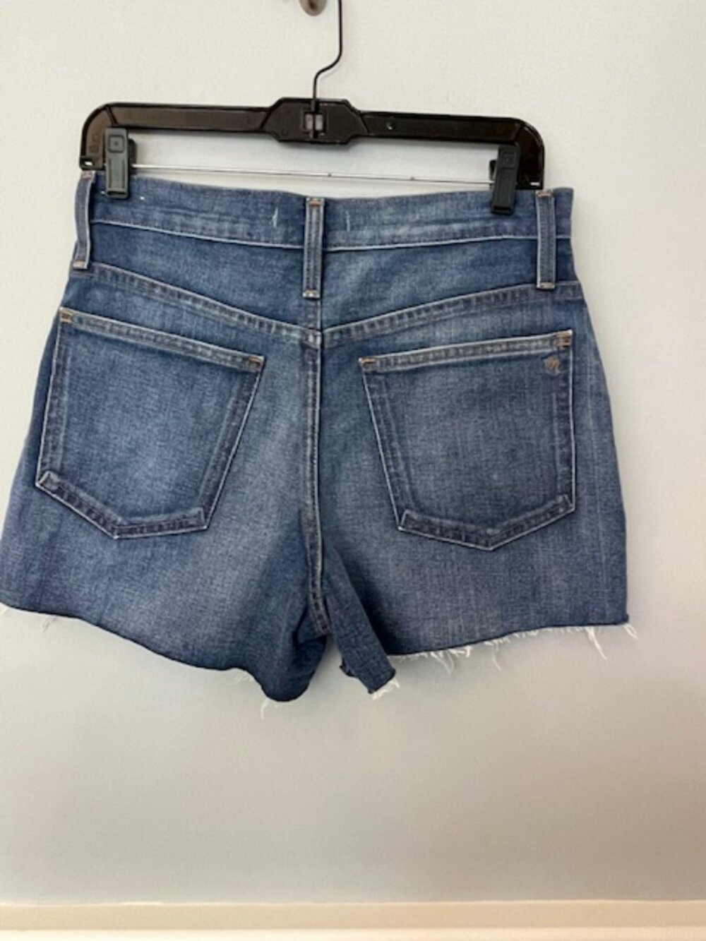 Madewell The Perfect Vintage Shorts Ullman Wash High Rise Denim Classic Blue 26 - Picture 4 of 10